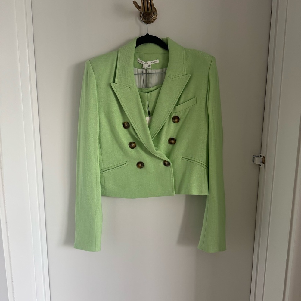 NWT Veronica Beard Nevi Cropped Blazer